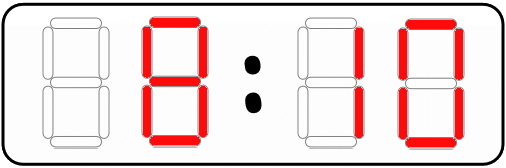 8 h 10