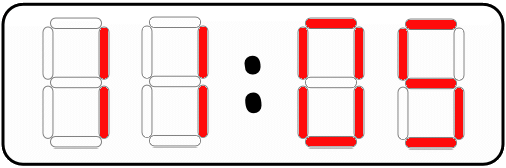 11 h 05 11 h 05